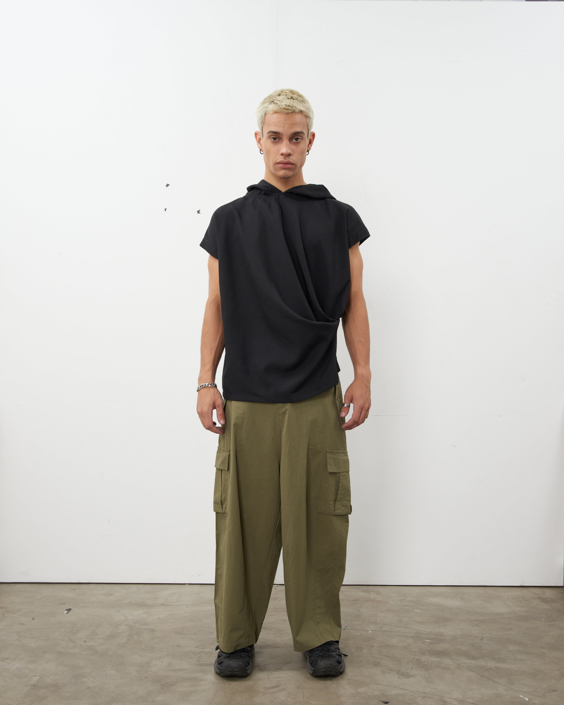 Balloon Pants in Olive