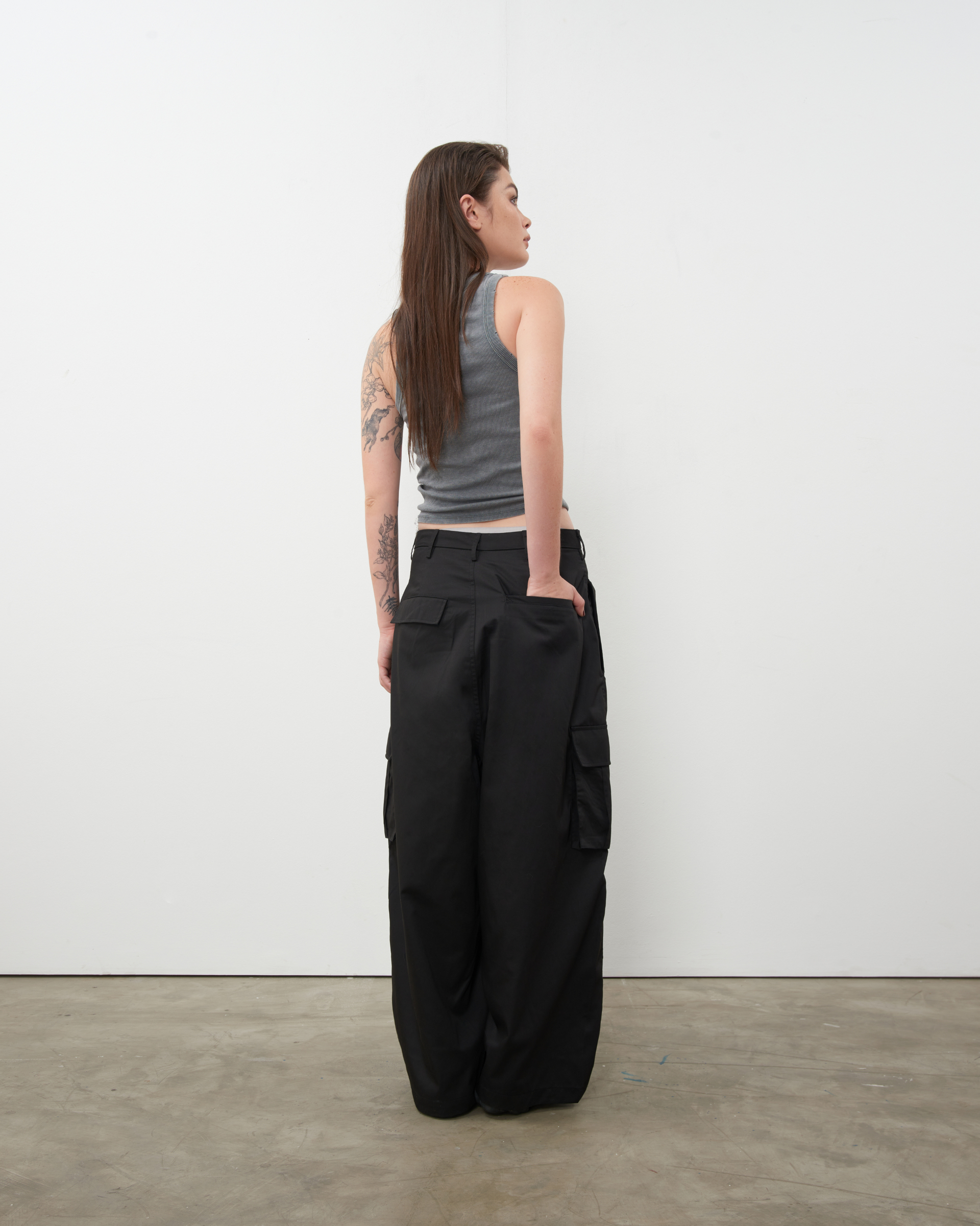 Balloon Pants in Black