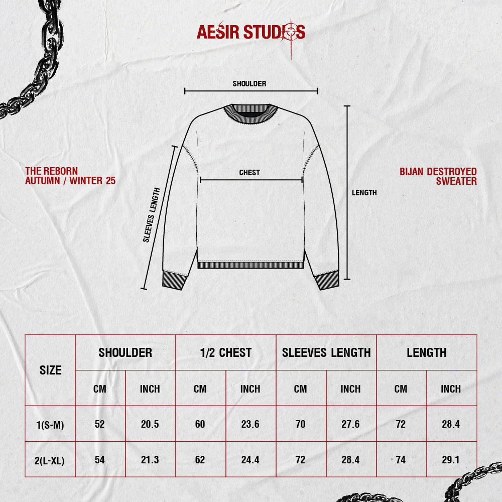 Bijan - Destroyed - Sweater