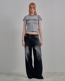 Fail Logo Tee (Grey) Slim