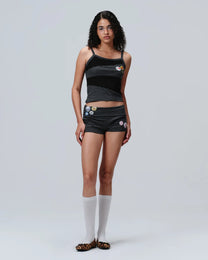 PIN UP SHORT GREY