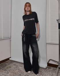 Fail Logo Tee (Black) Oversize
