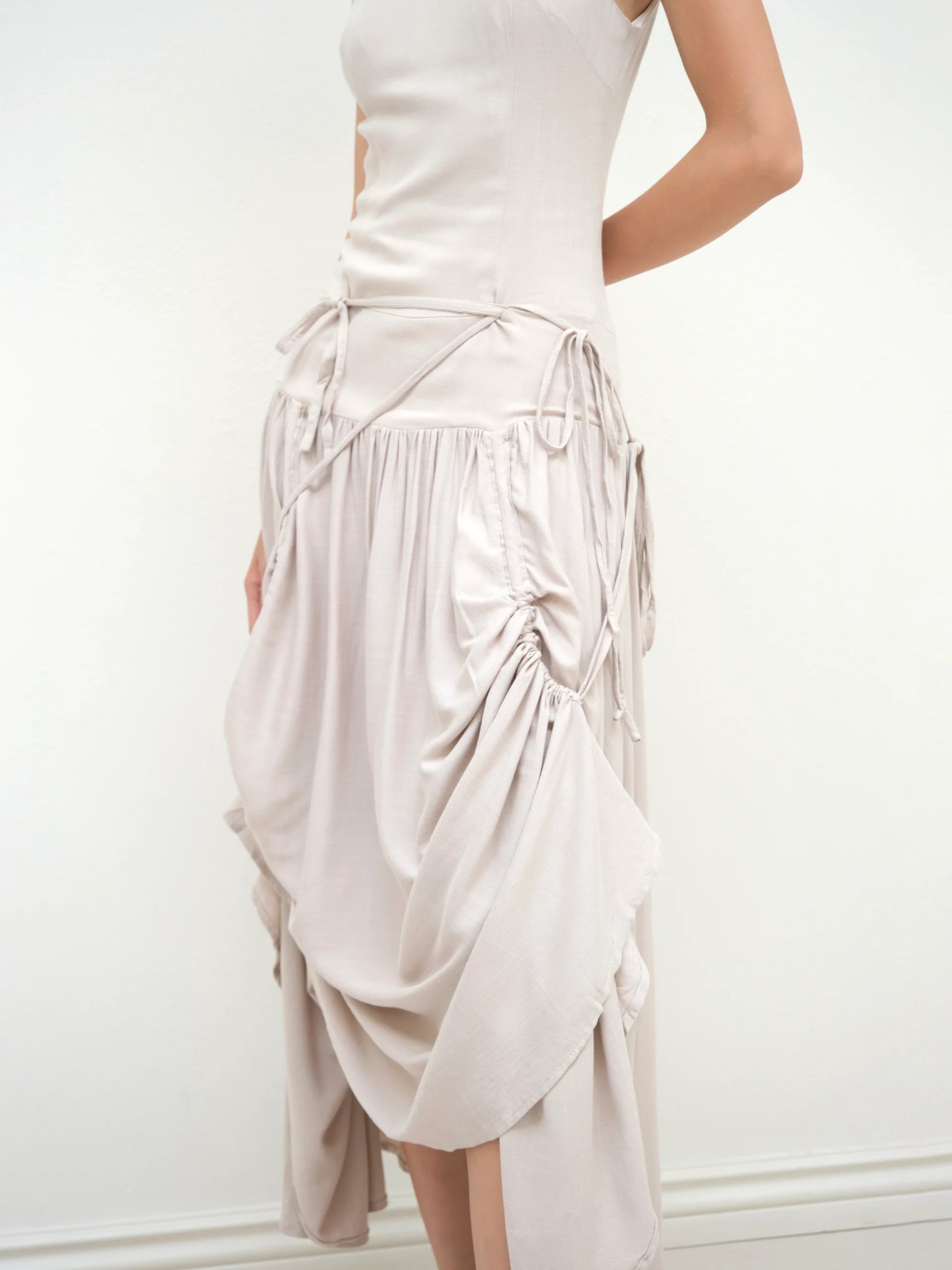 Convertible Dress (Beige)