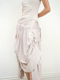 Convertible Dress (Beige)