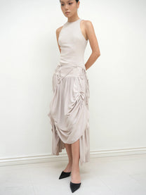 Convertible Dress (Beige)