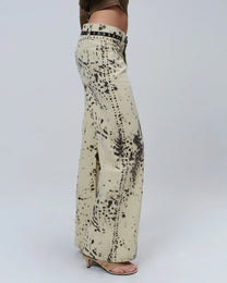 ANIMAL BOOTCUT PANTS