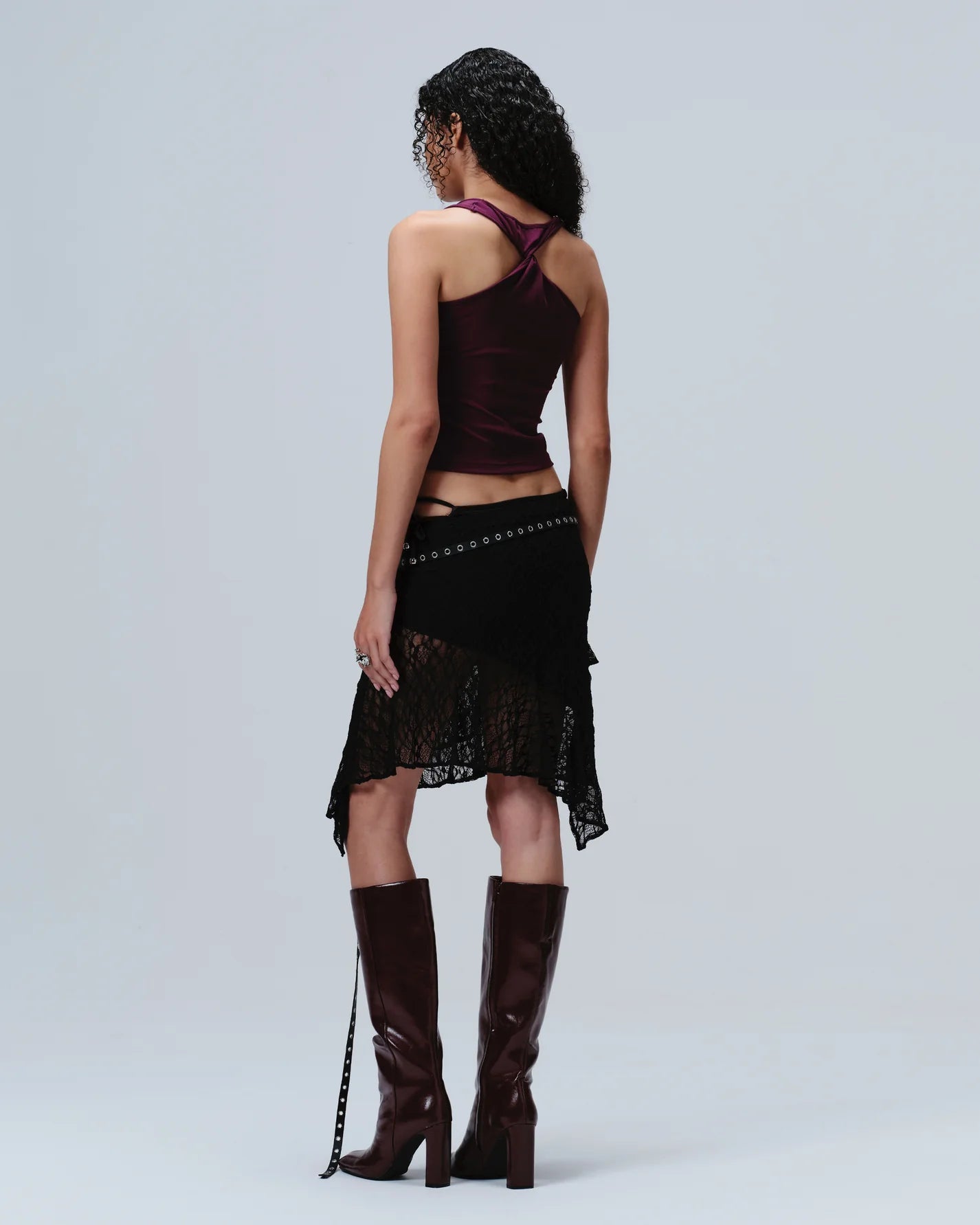 REVEN BLING TANK GRAPE