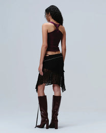 REVEN BLING TANK GRAPE