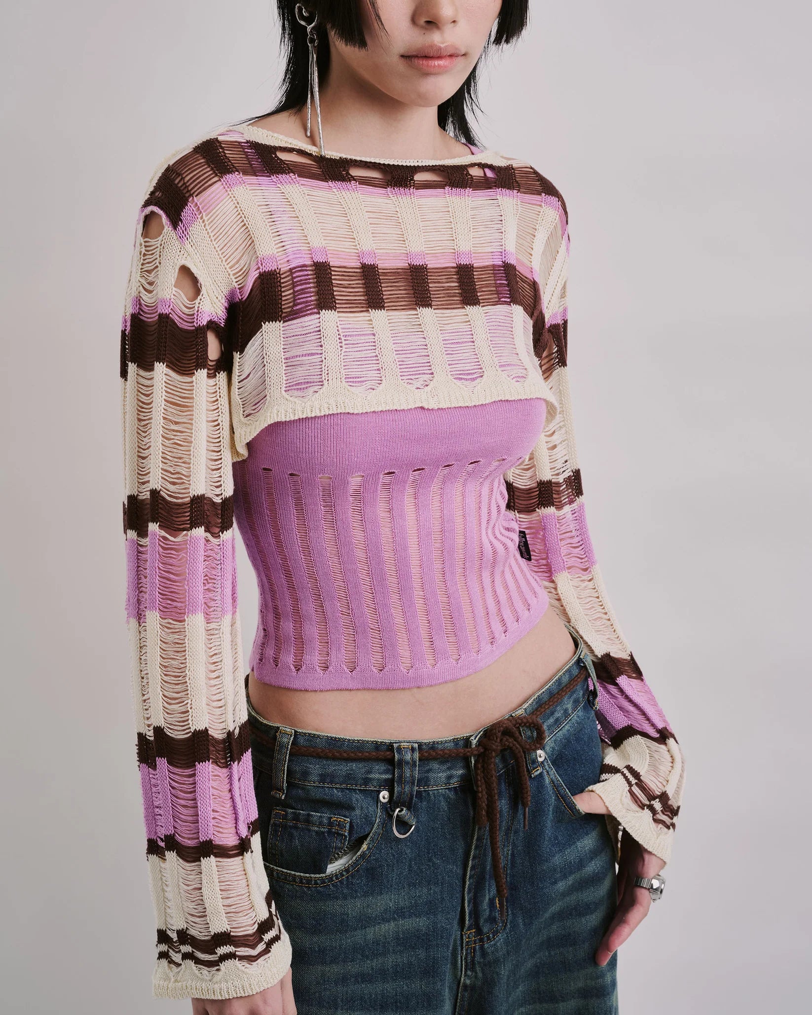 Nicole Mesh Set (Pink)