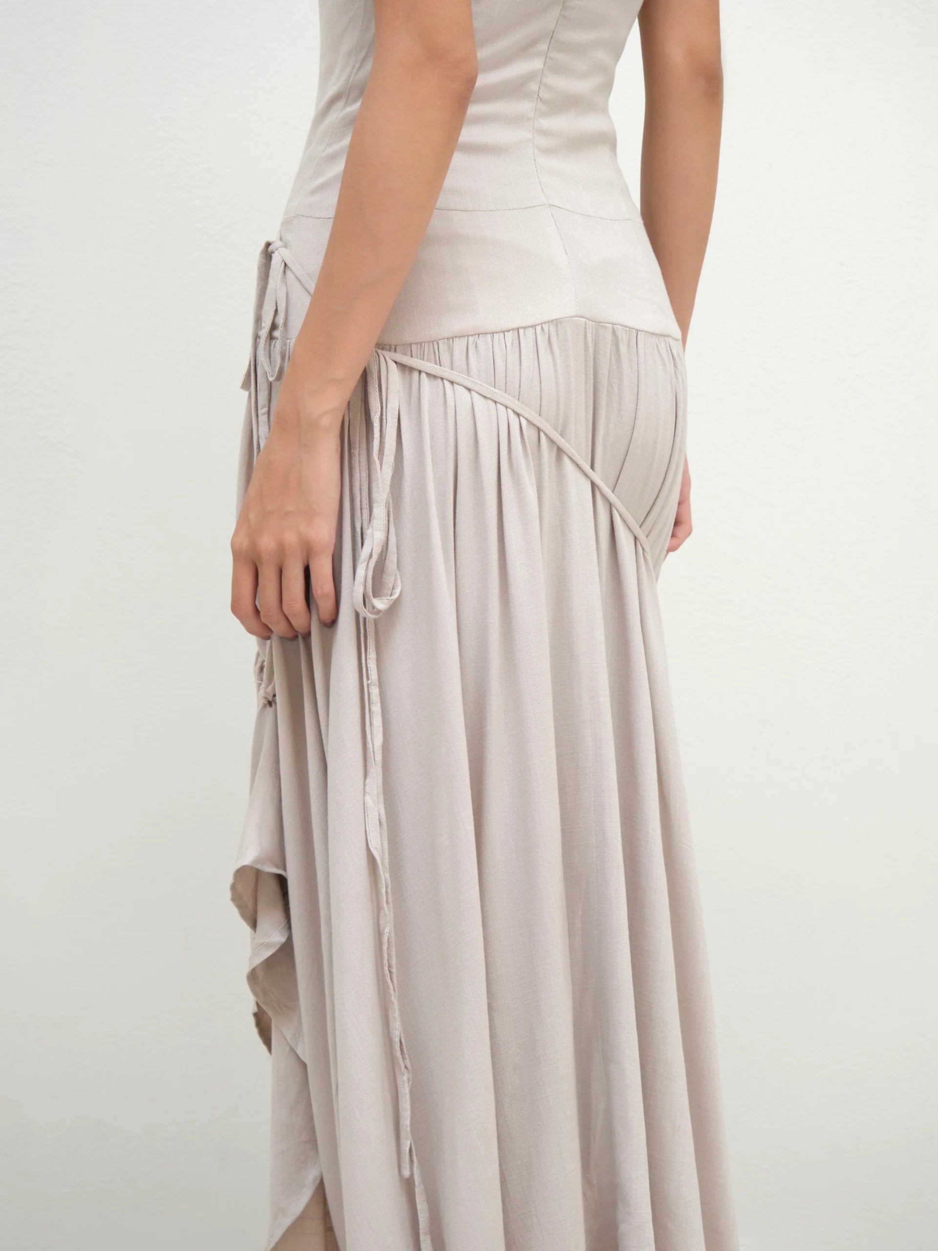 Convertible Dress (Beige)