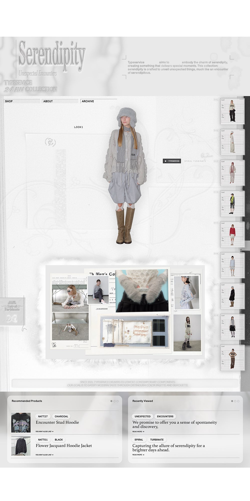 Asymmetry Embroidery Skirt