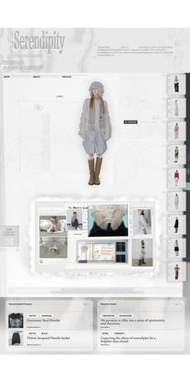 Asymmetry Embroidery Skirt