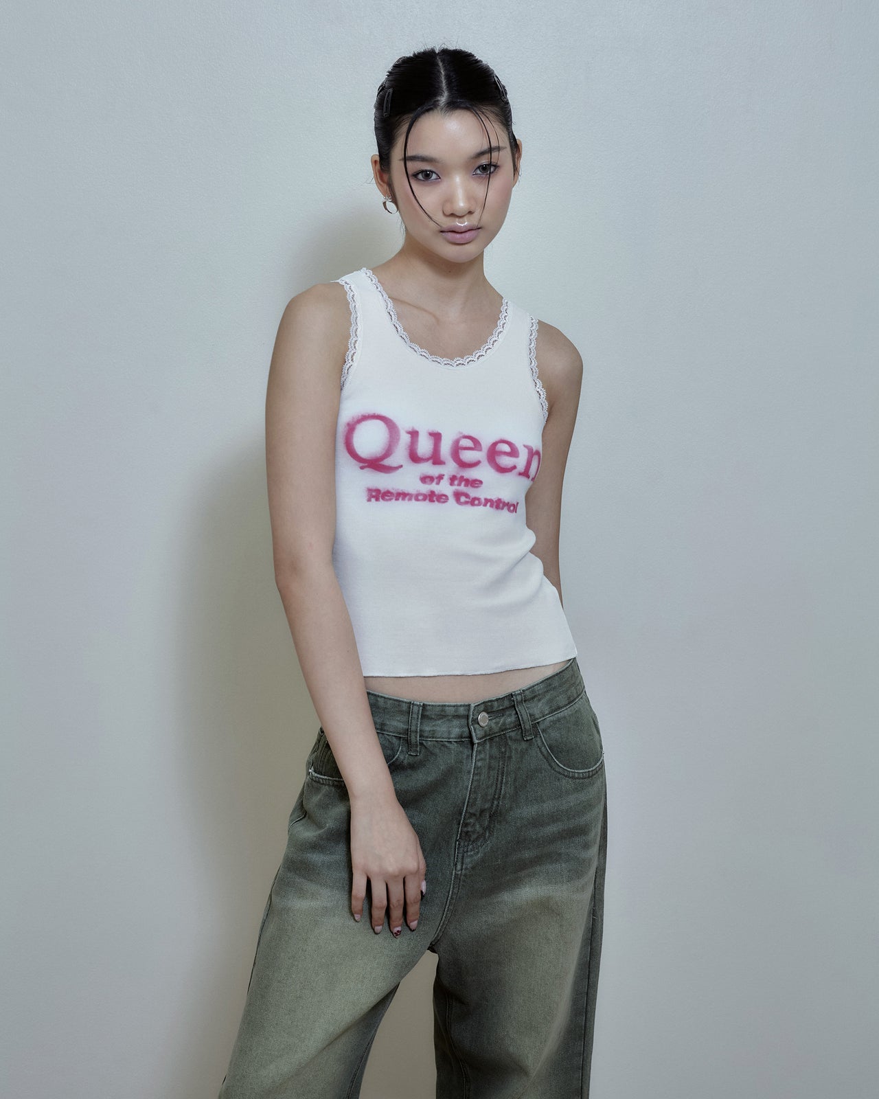 QUEEN TANK - WHITE