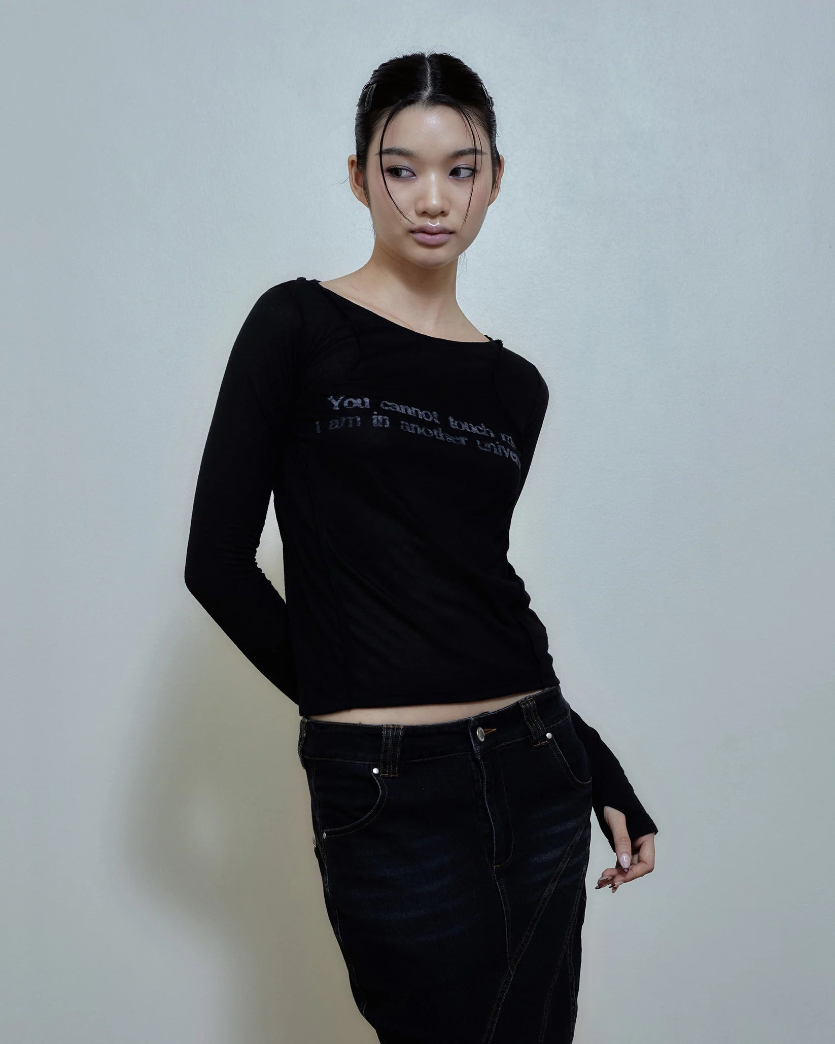 Touch Me Long Sleeves (Black)