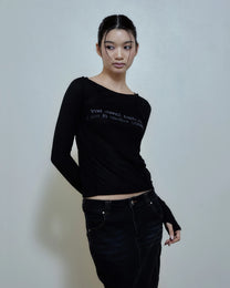 Touch Me Long Sleeves (Black)