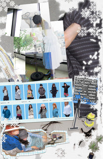 Ruffle Stitch Hoodie Jacket