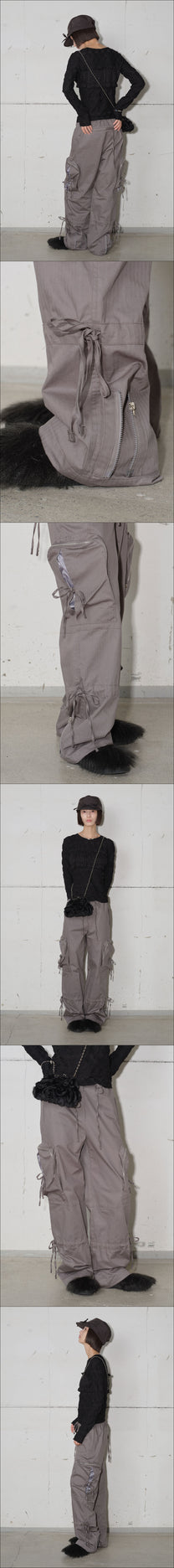 Side Pocket Silhouette Pants