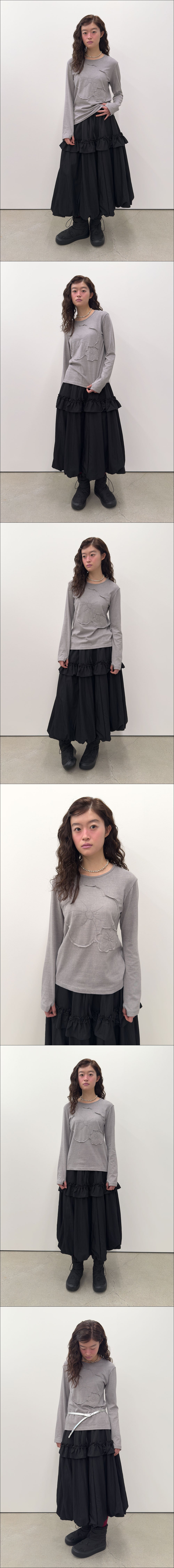 Flower Appliqué Top