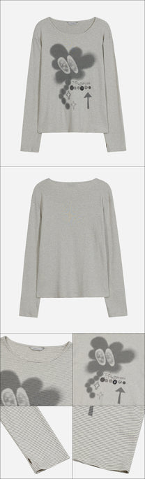 Buttoned Airbrush Top