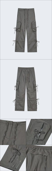 Side Pocket Silhouette Pants