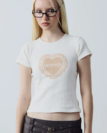 MOTHER TEE WHITE