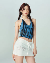 Flora Top (Blue)