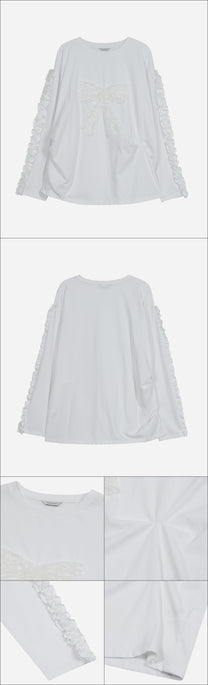 Ruffled Ruched Top