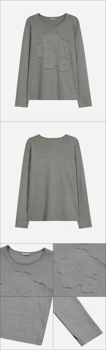 Flower Appliqué Top