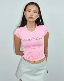 Eden Tee (Baby Pink)