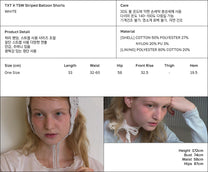 TXT X TSW Striped Balloon Shorts