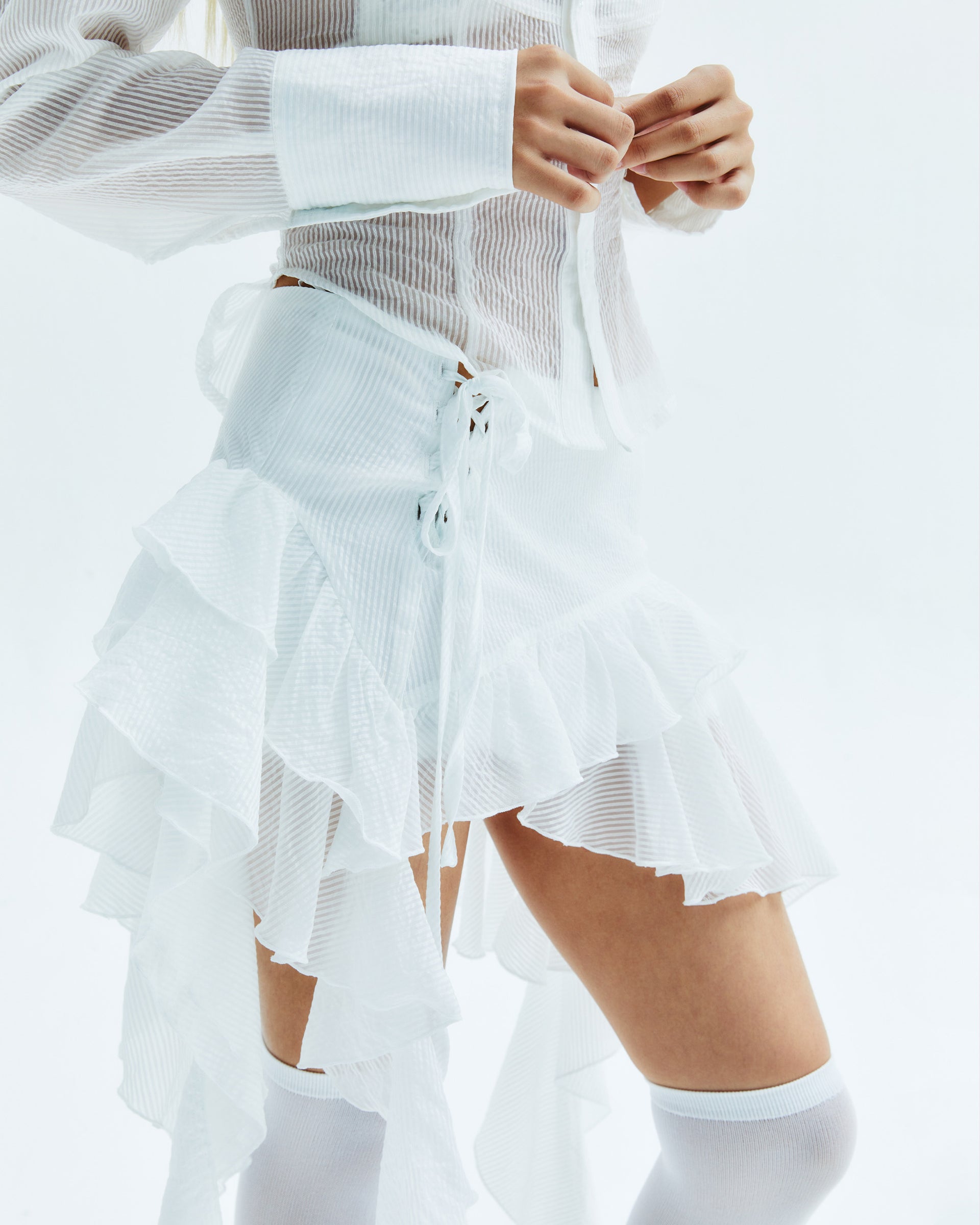 Linda Skirt White