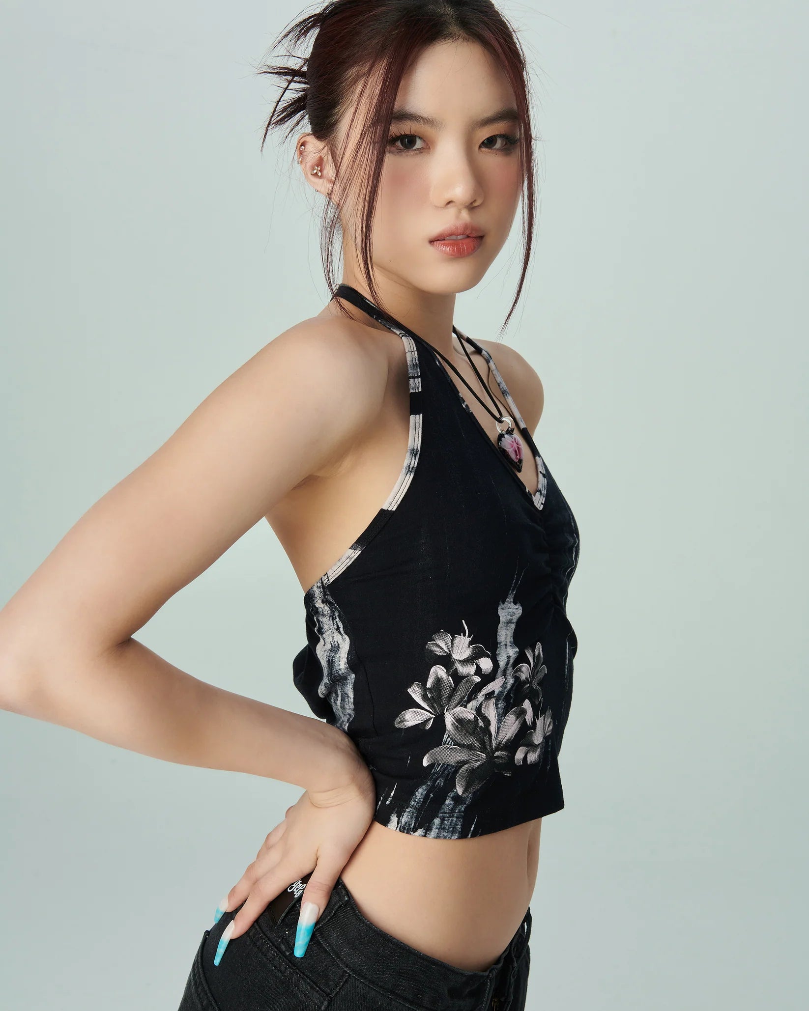 Flora Top (Black)