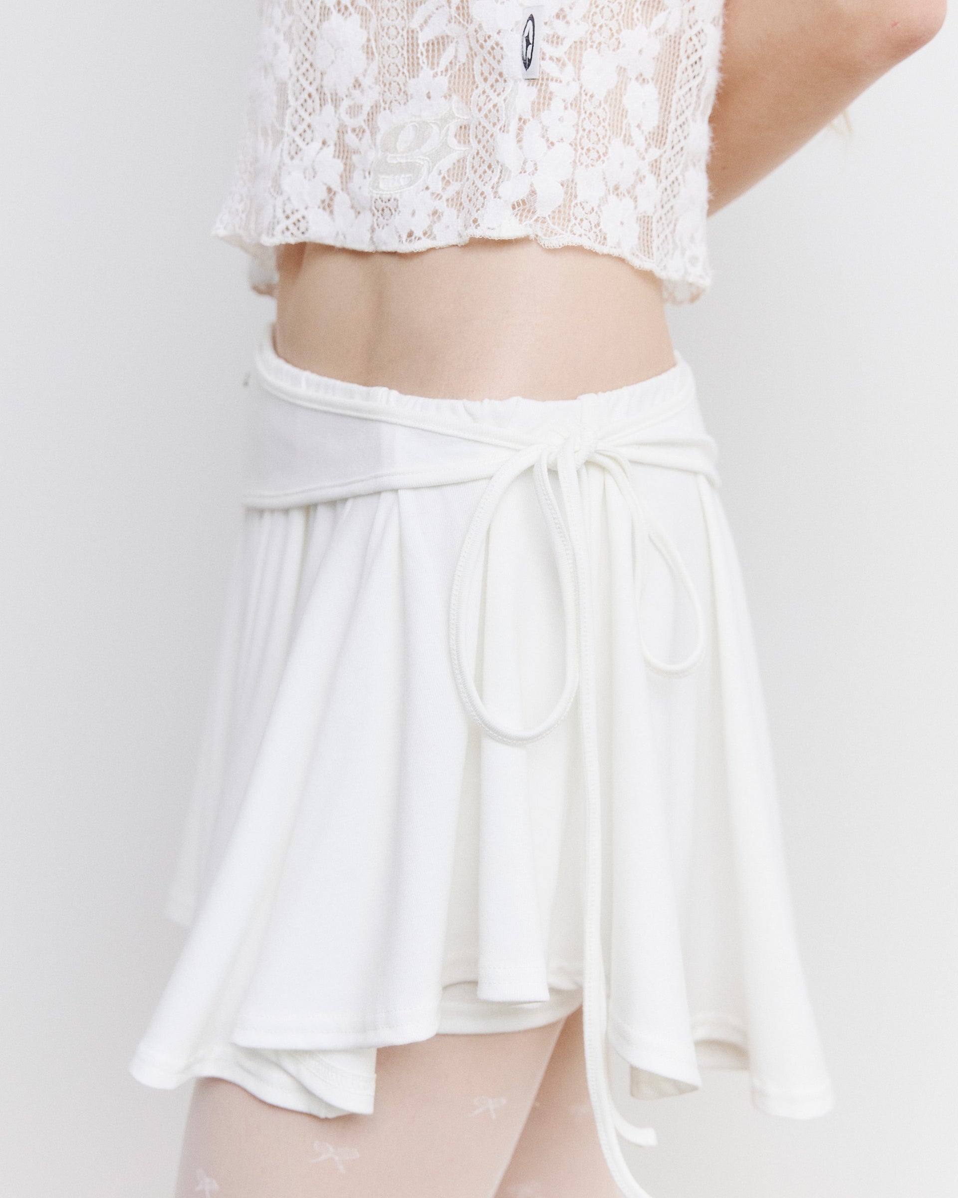 NADIA SKIRT - WHITE