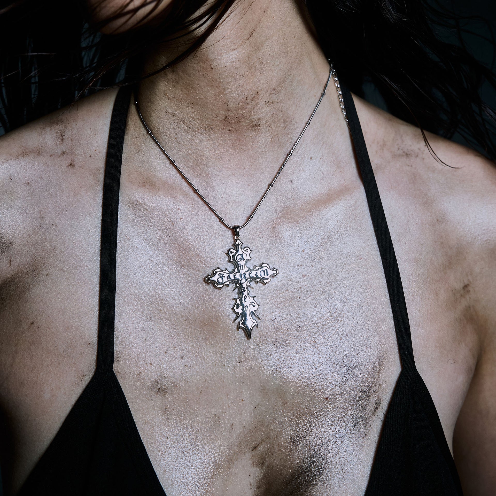 ANGEL'S CROSS NECKLACE