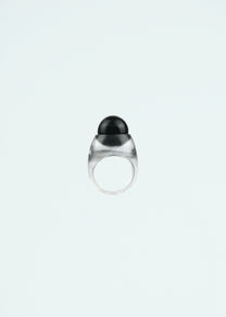 Black Frog Eye Ring