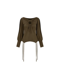 Garter Long Sleeve (Olive Brown)