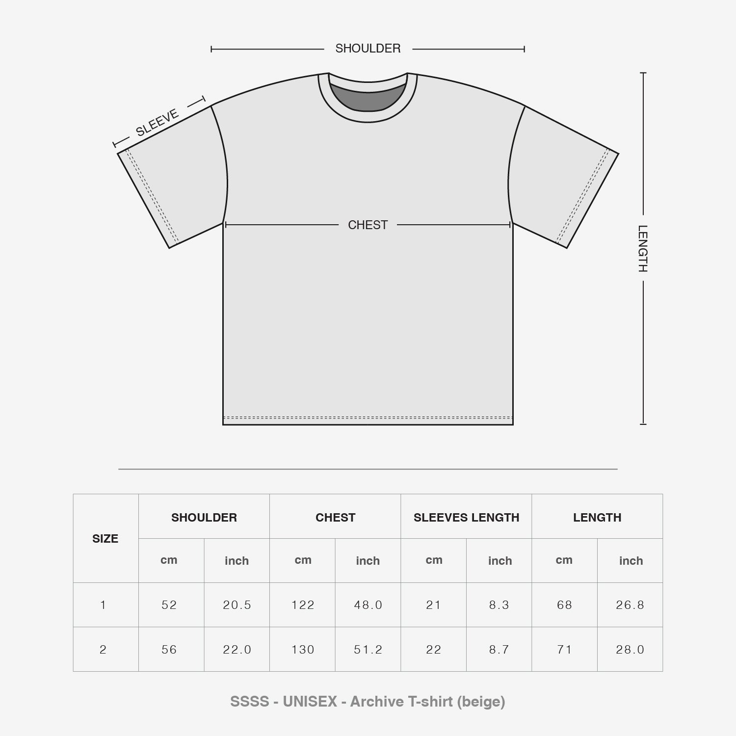 Archive T-Shirt (Beige)