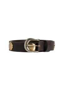 IDA Leather Belt (Gold)