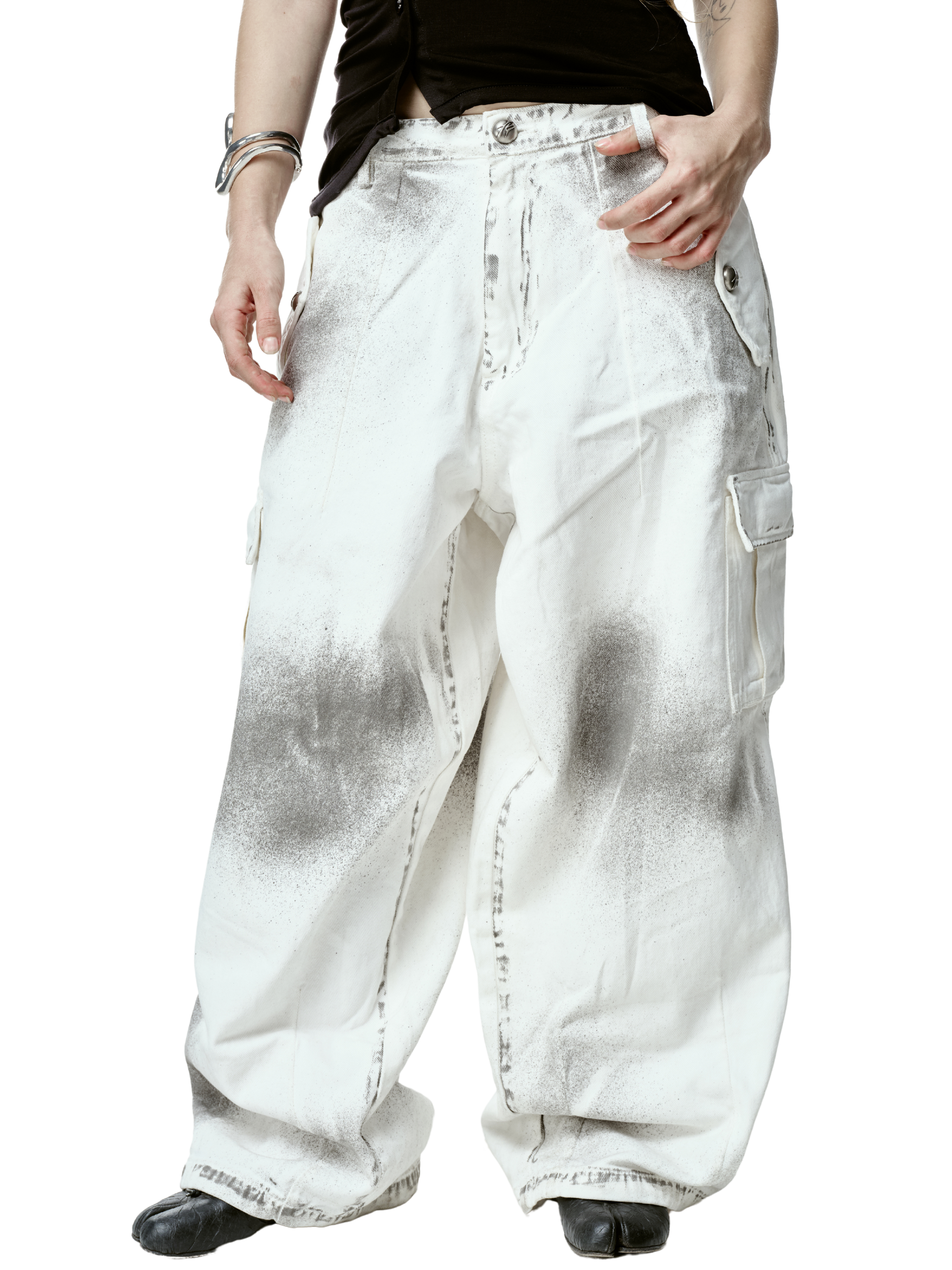 Balloon Pants (Dusty White)