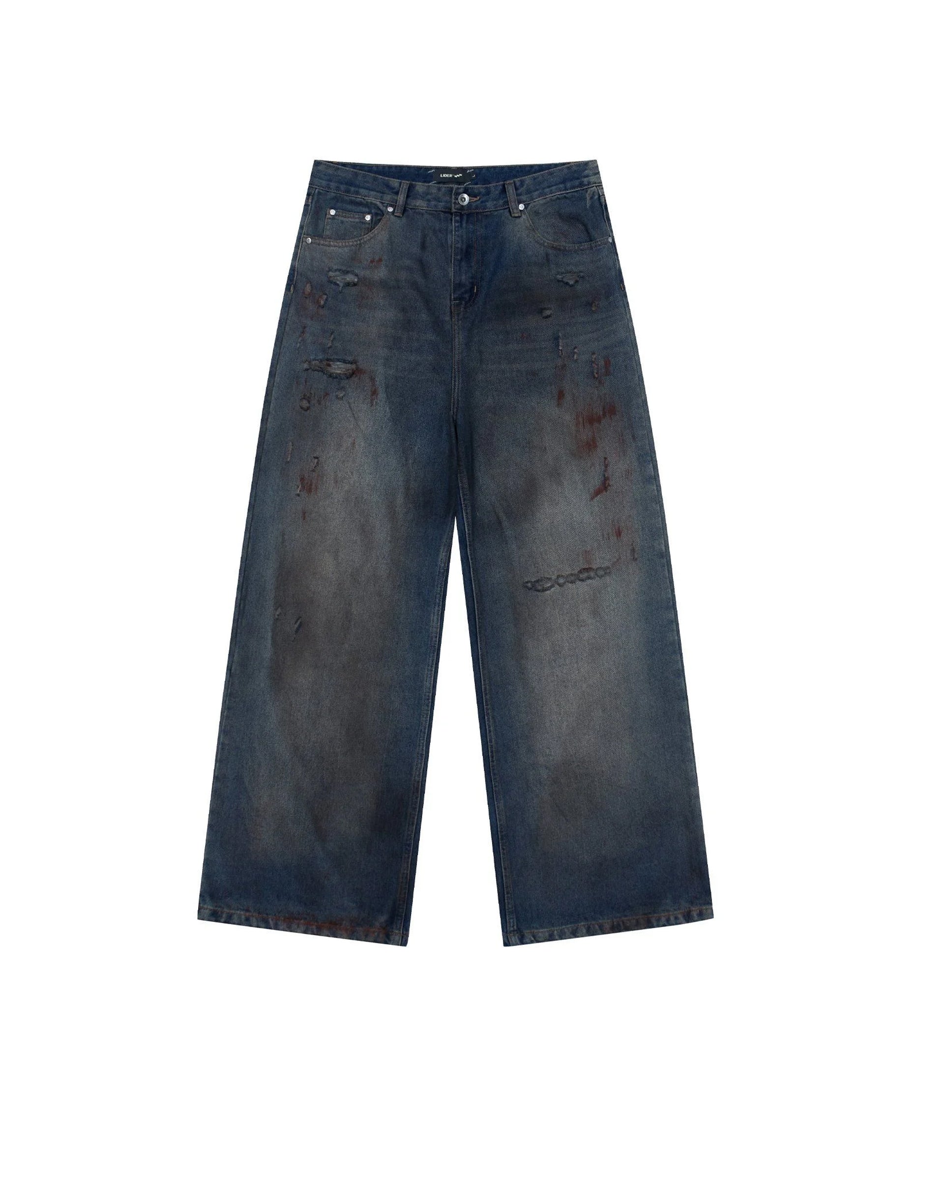 Sandstorm Wideleg Jeans (Indigo)