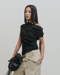 Pants:02 - Drape Top (Black)