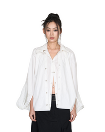 PLOP RIVET DRAPE SHIRT