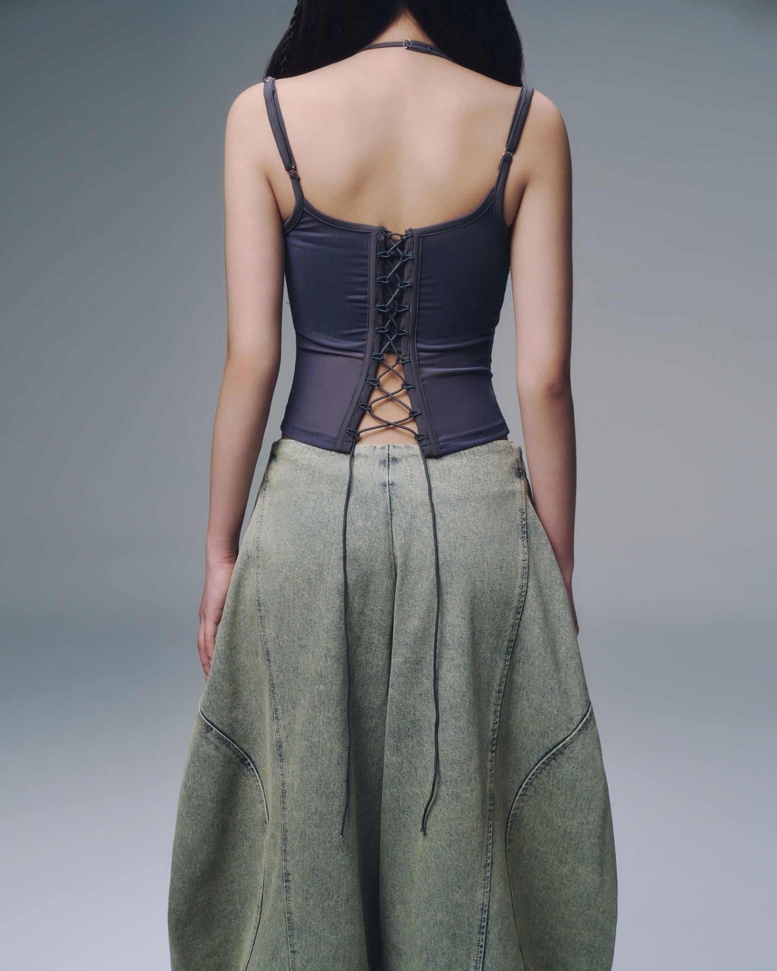 Melios Mesh Top (Dark Blue)