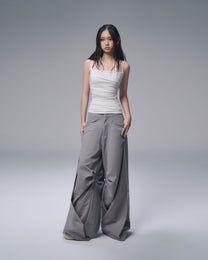Aysel Lace Panel Top (White)