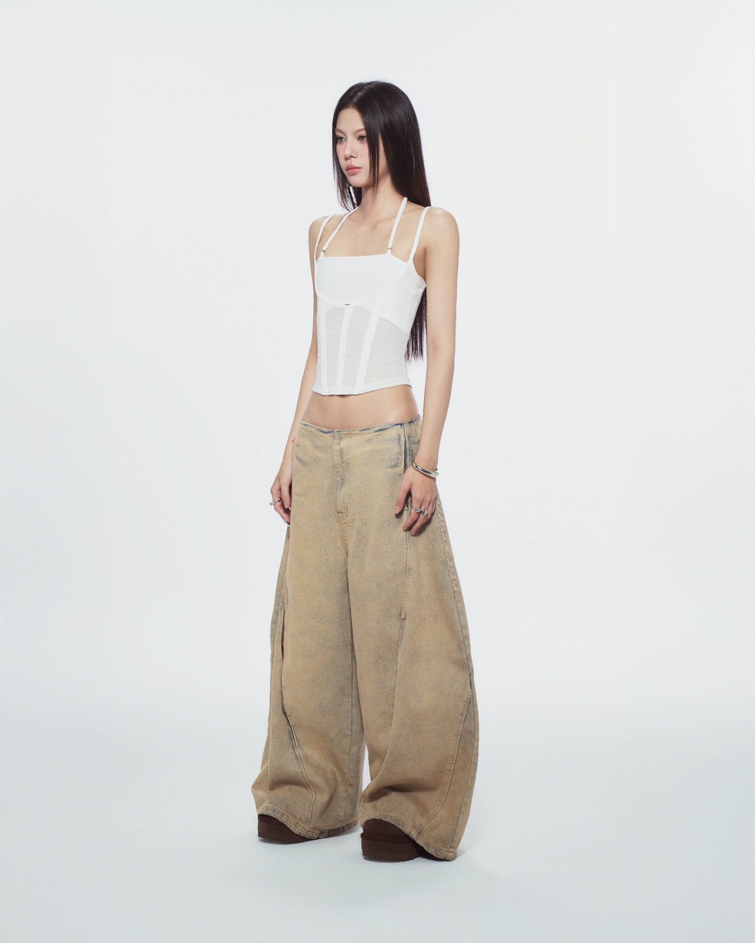 Melios Mesh Top (White)