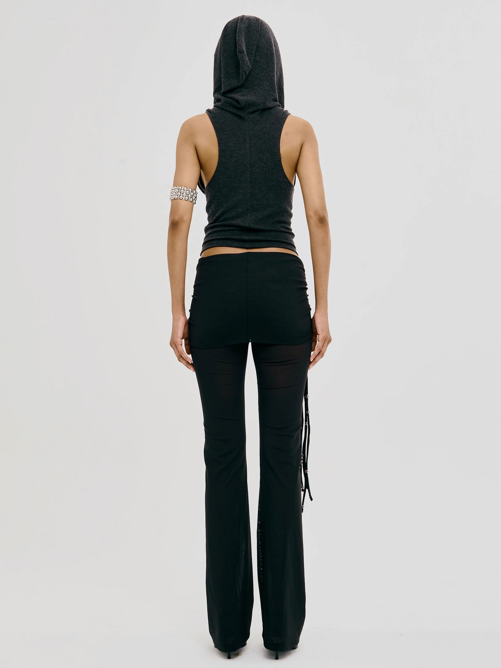 Mesh Whip Pants (Black)