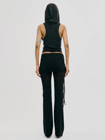 Mesh Whip Pants (Black)