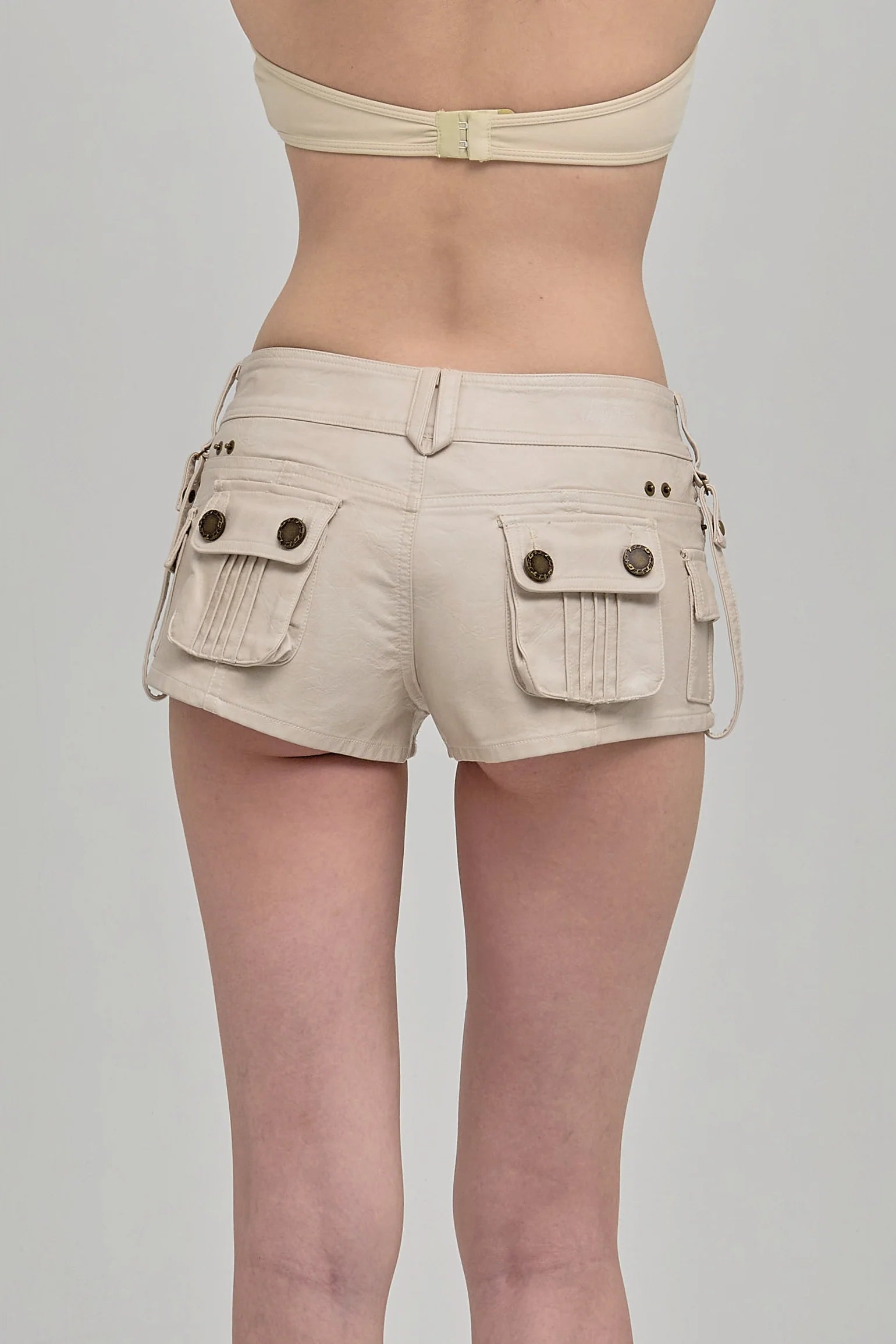 Utility Shorts (Beige)