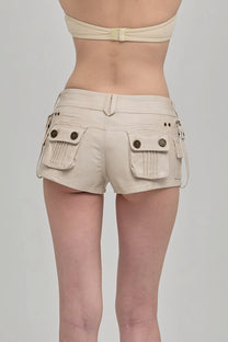 Utility Shorts (Beige)