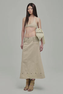 Ammo Maxi Skirt (Beige)